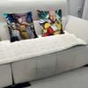 Anime O-One-Punch-Man Kissenbezug Abnehmbar Waschbar Kissenbezug – Ganzjahresweichleinen