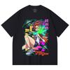 230 Gsm 100% Cotton Dandadan V20 Momo Print Unisex Heavy Cotton T Shirt