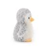 Apricot Lamb Grey Stuffed Penguin Plush Toy for Soft and Cute Fluffy Grey Penguin for Girls and 20cm Kids, Boys,