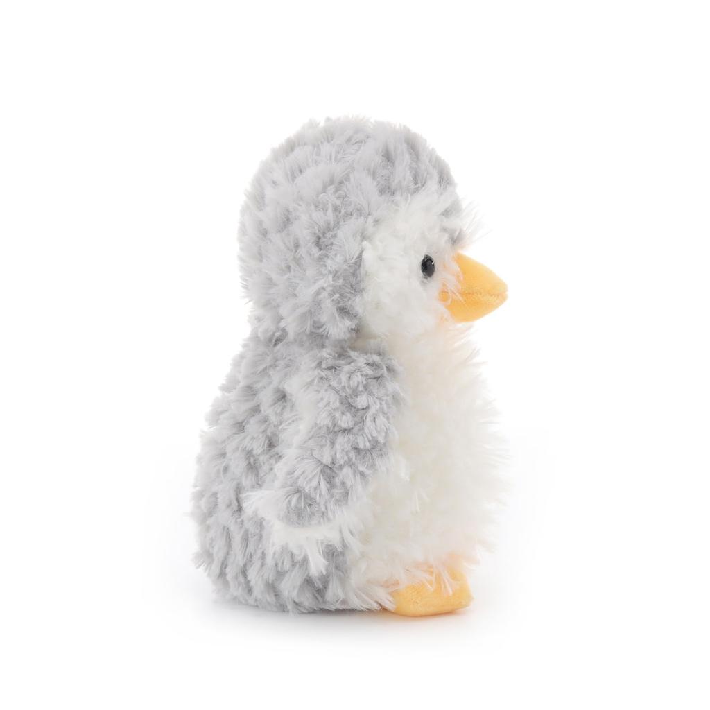 Apricot Lamb Grey Stuffed Penguin Plush Toy for Soft and Cute Fluffy Grey Penguin for Girls and 20cm Kids, Boys,