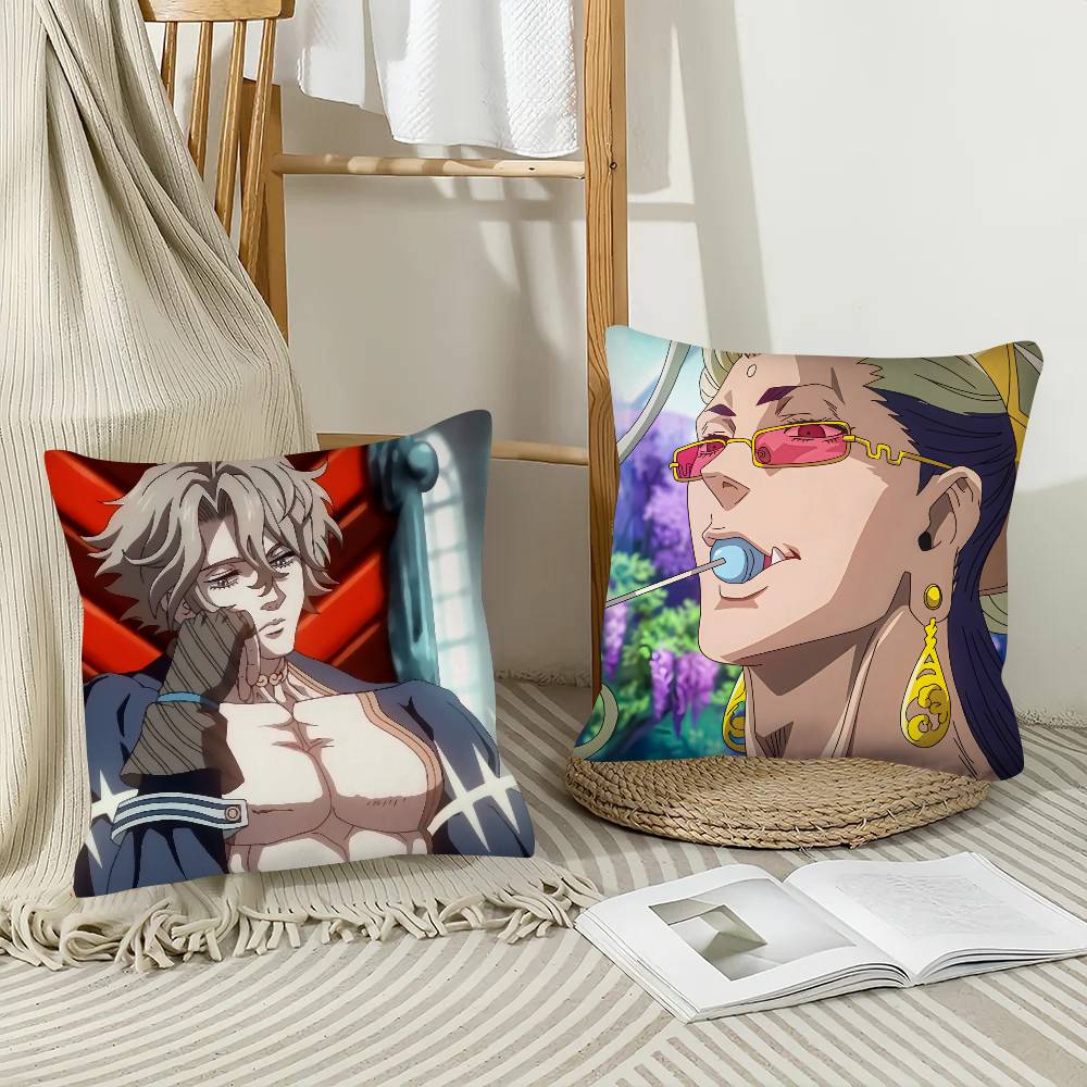 1Pc Record Of Ragnarok Anime Pillow Case Fashion Square Pillowcase Bedroom Sofa Room Ins Decoration Leisure