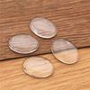 Drop Oval Clear Transparent Glass Cabochons for DIY Jewelry Making 10x14mm 13x18mm 18x25mm 20x30mm 25x35mm 30x40mm