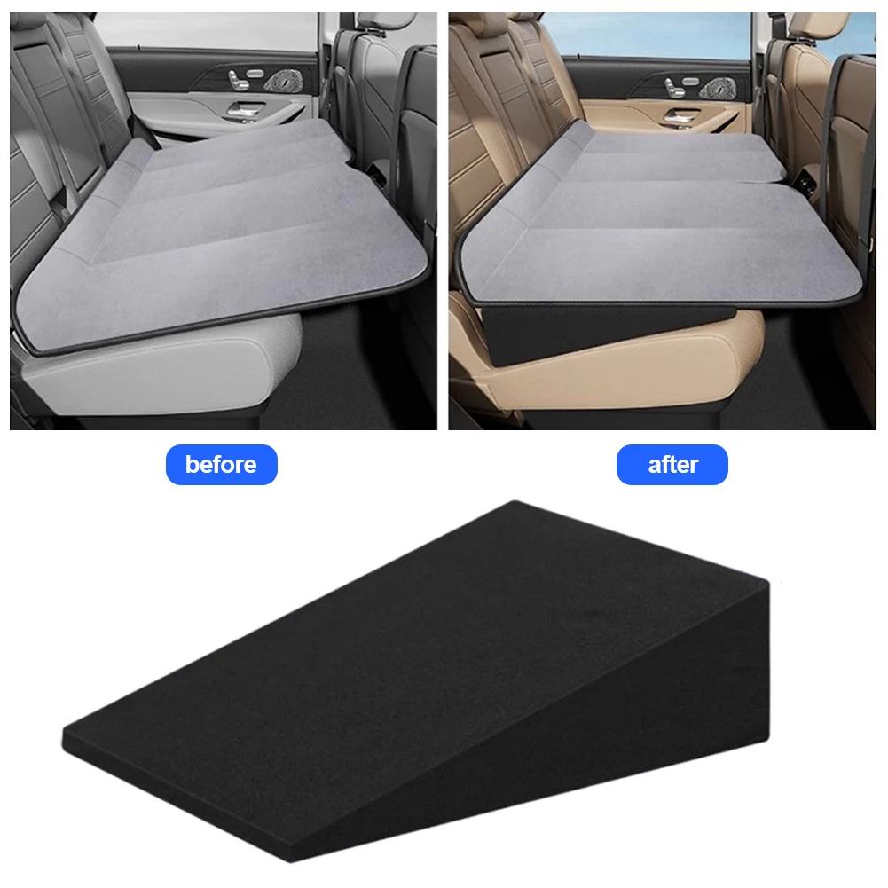 Auto Seat Wedge Leveling Cushion Seat Leveling Pad Angled Design Breathable Fabrics Backseat Leveling Mat for Outdoor