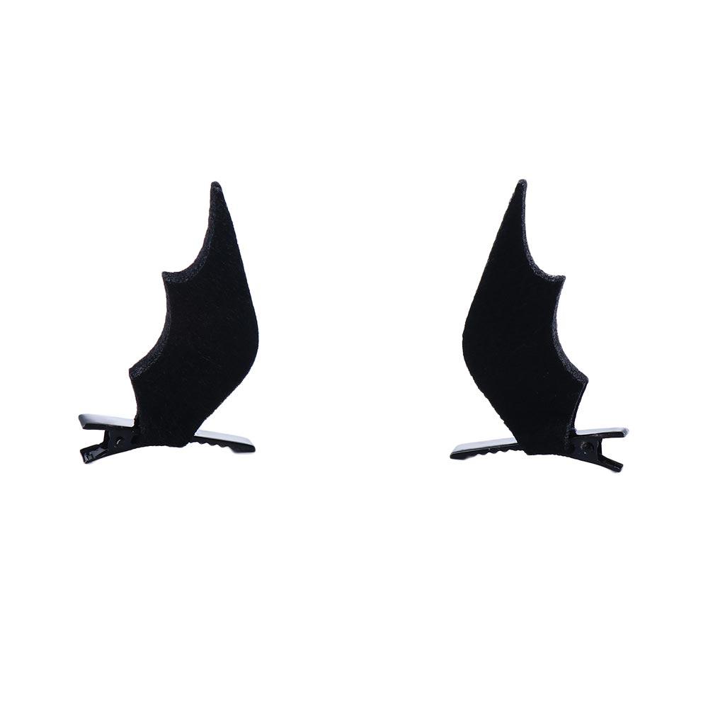 Lovely Baby Girls Women Dress-up Gift Costume Bat Wings Hair Clips Hairpins Hair Accessories