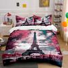 Eiffel Tower with Trees. Bedding Sets Duvet Cover Sets Duvet Covers Pillowcases(1*Duvet Cover 2*Pillowcases Without Duvet Insert)