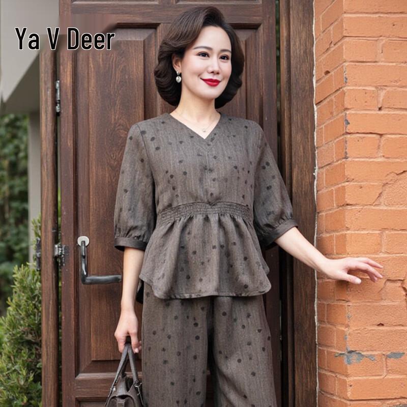 Women s Plus Size Summer Two-Piece Set 5XL