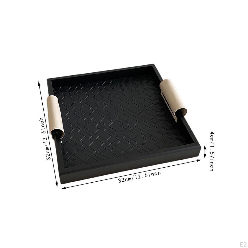 Jewelry Display Bracelet Necklace Ring Holder Serving Tray for Bathroom Companion Dertre