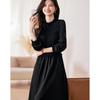 Elegant A-Line Midi Dress