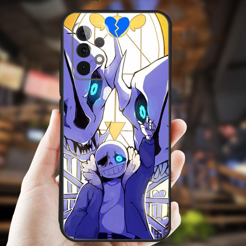 Game Undertale Sans Case For Samsung Galaxy A26 A54 A14 A36 A16 A33 A56 A15 A55 A53 A35 A22 A32 A52 A34 A05 A06