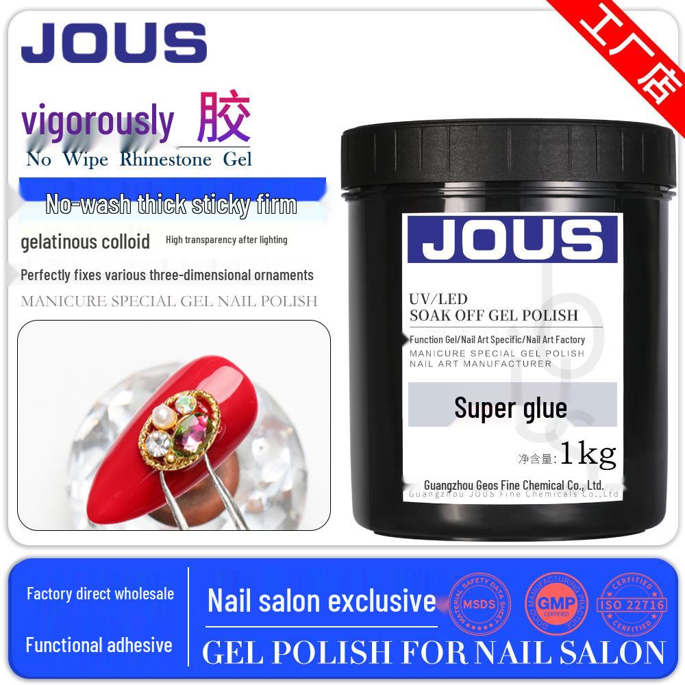 

Geos Strong Rhinestone Nail Art & Jewelry Glue - Kilogram Packaging