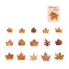 Leaf Inspired Sticker Waterproof Adhesive PET Sticker for Journal Notebook Phone Scrapbooking Decoration Supplies