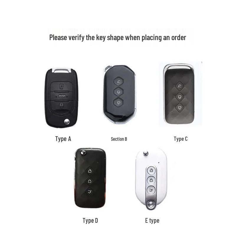Transparent Full Wrap Key Case for Wuling Hongguang MiniEV/S3/New Hongguang Plus Journey