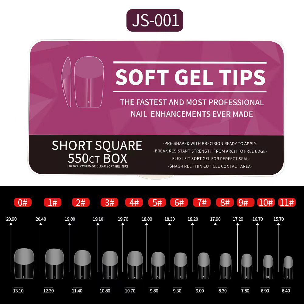 Porcelain White Ultra-Thin Traceless Frosted Long Teardrop Almond False Nails