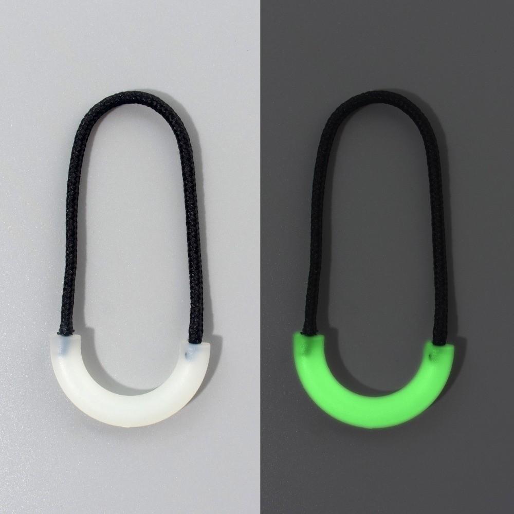 10pcs Glow in The Dark Zipper Head Replacement 10Pcs Zipper Slider Pull For Bag