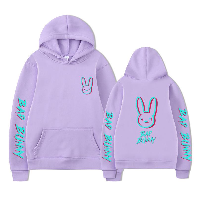 Bad Bunny Unisex Fashionable Hoodie Sweatshirt