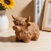 1 Pcs 3D Yak-Shaped Candle Silicone Mold DIY Animal-Shaped Scented Candle Plaster Cement Mold Christmas Decorations