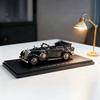 1:43 Limited Edition Resin Classic Car Model 1933 Benz-Style & 1958 Retro Ambulance High-Simulation Collectible Display Gift Toy