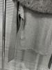2025 Autumn/Winter Women's V-neck Slim-fit Fur Collar Top - Korean Style Long-sleeve Versatile Base Layer