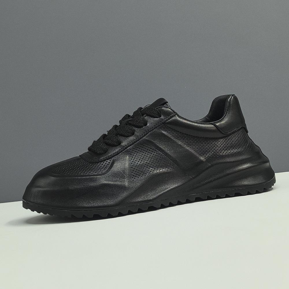 Raw dad shoes ins super hot shoes leather sports and leisure shoes