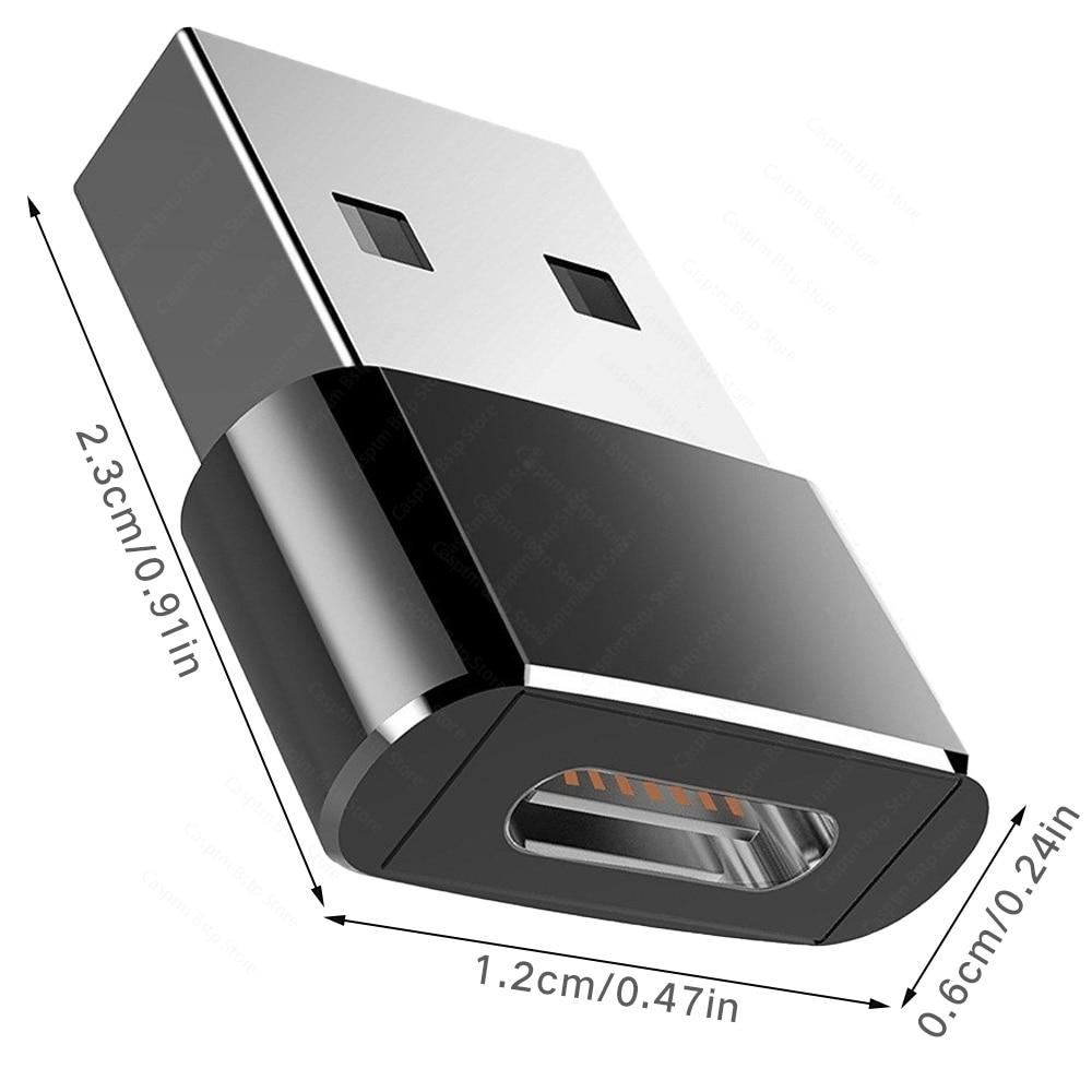 2PCS Ladegerät Adapter für IPhone 13 Pro Max 13Pro 13 USB Typ-C Adapter Typ C USB-C Konverter für IPhone 12 Laptop Typ C Kabel
