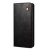 For Realme 12 Pro 5G/12 Pro+ 5G Case Waxy Crazy Horse Texture Folio Stand Phone Cover