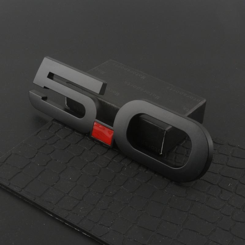 Applicable To GT Car Logo, Tail Label, Metal 5.0 Displacement Standard, Commemorative Edition, Side Label, Leaf Plate Label, Upgrade Label
