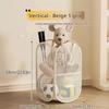 Large Kids Toy Storage Bin, Extra Capacity Organizer Basket for Stuffed Animals & Plush Toys, Portable Handle Laundry Basket