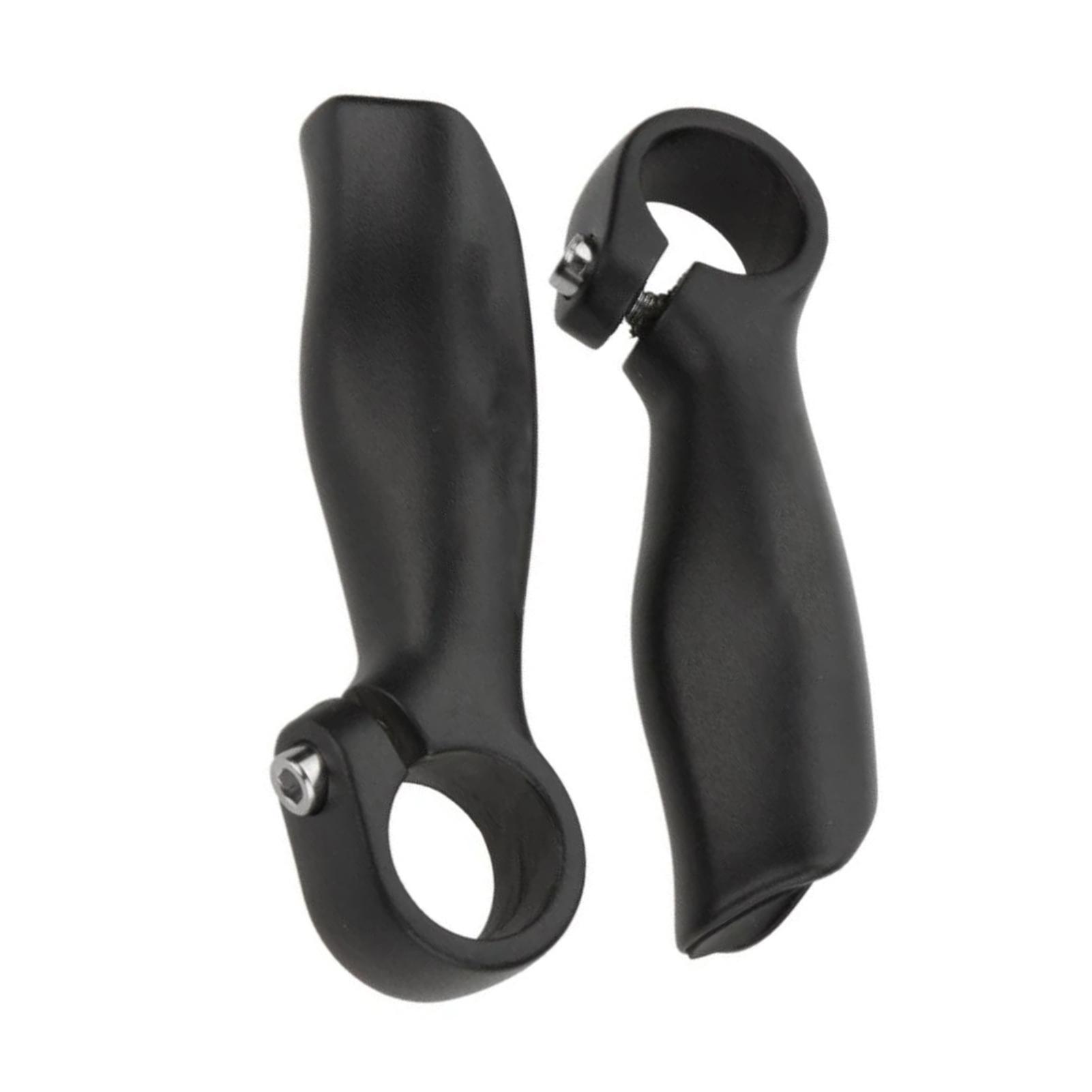 

2Pcs Cycle Mountain Bike Bicycle MTB Handle Bar End Aluminium Alloy Security Grips 22.2mm