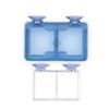 Reptiles Suction Cup Feeders,Coloretto Feeding Food Bowl,Clear Anti Escape Worms Live Fodders Container for Lizards Dagron