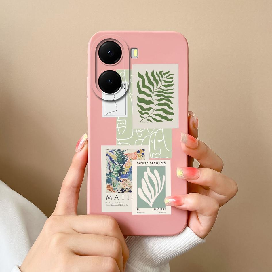 Für Redmi 14C A1 Turbo 4 A4 13 A2 K70 Ultra A5 14R Handyhülle Mode Label Muster Hohe Qualität Weiches Flüssigsilikon Anti-Fall Hülle Für Redmi Hüllen