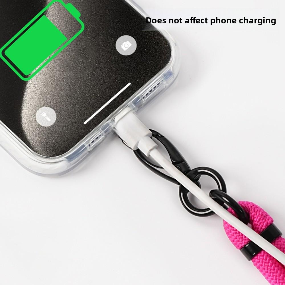 Hanging Rope Mobile Phone Lanyard Detachable Phone Neck Straps Crossbody Phone Strap  Lanyard Patch