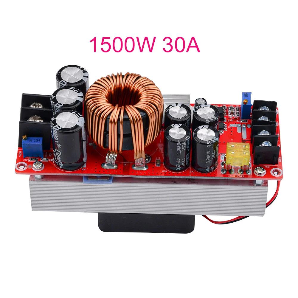 1200/1500/1800W DC-DC Boost Converter Step Up Power Supply Module 10-60V to 12-90V Adjustable Voltage Charger 20/30/40A