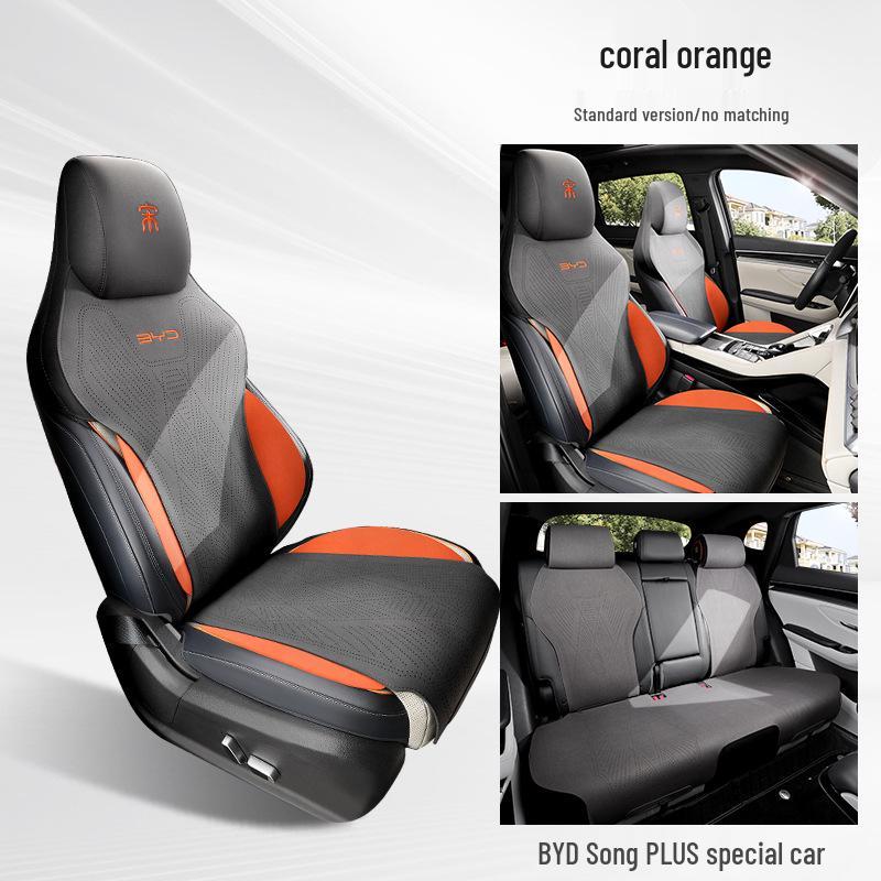 BYD Song PLUS Saddle Pad: Universal Half-Wrap Car Seat Cushion for All Seasons