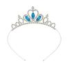2024 Frozen Princess Crown Headgear Girls Birthday Gift Hair Accessories Fashion Headband Delicate Elsa Crown