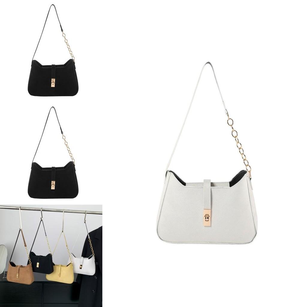 Contemporary Women's Small Square Shoulder Bag Featuring Distinctive Material And Chain