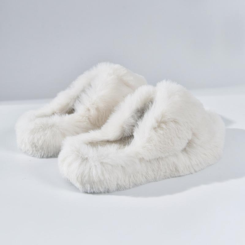 Fashion Women Flats Fur Slippers 2025 Winter Fashion Casual Shoes Designer Cozy Slingback Sandals Fashion Home Flip Flops New Zapatillas