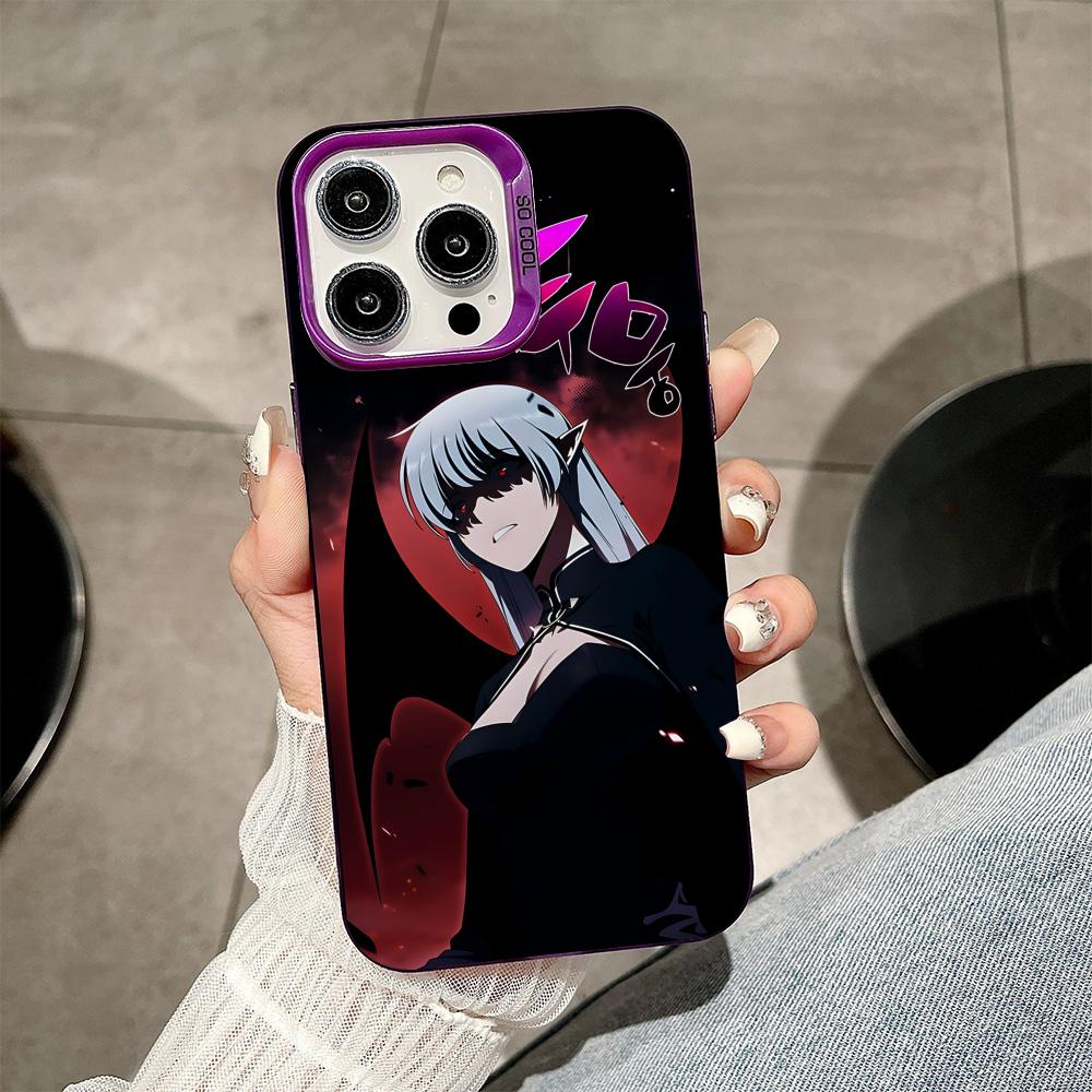 Alice Von Ataraxia Mobile Phone Case for iPhone 17 16 15 14 13 12 11 X XR XS 8 7 Air Pro Max Plus Purple Translucent Cover