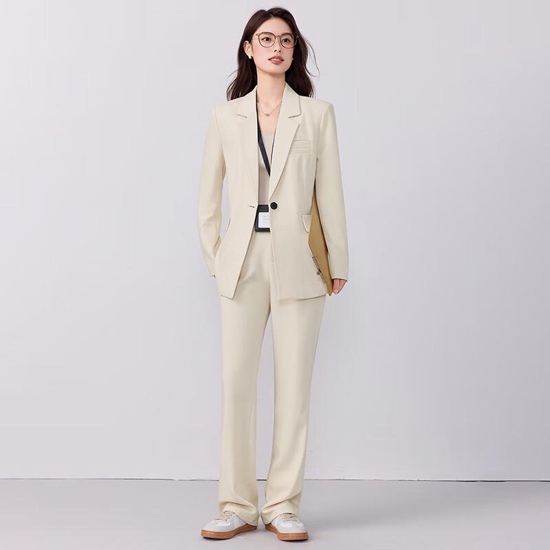 Women's Versatile Professional Blazer Suit Set
