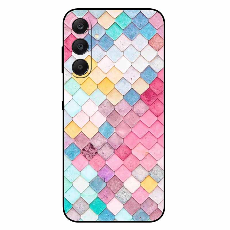 For SAMSUNG A17 5G Case TPU Soft Silicone Cover Space Wolf Shockproof Cover For Samsung GalaxyA17 5G Coque Cartoon Bumper A17 5G