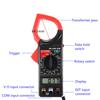 Auto Polarity Display Clamp Meter Multimeter Ohmmeter W/ Temperature Measurement
