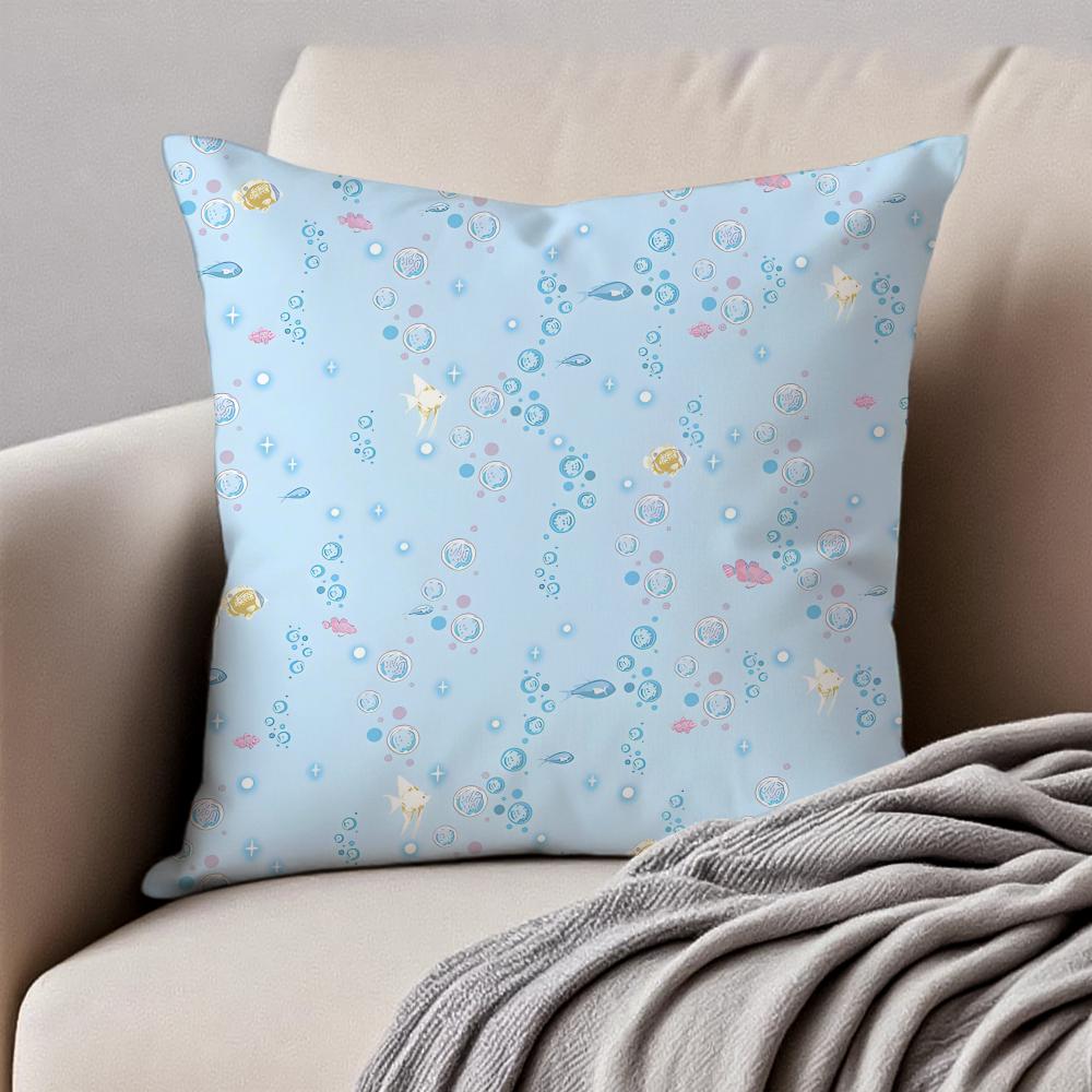 Ornate Elegant Pearl Shell Cushion Cover Pillowcase Antidustmite Invisible Zipper Short Plush Sofa Cushion