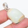 Golden Rutile Gemstone Handmade 925 Sterling Silver Jewelry Pendant 1.50" GK-5120