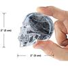3D Skull Ice Block Mold Skull Shape Whiskey Ice Block Silicone Skull Ice Grid Ice Model Bar Creative Skull Silicone Ice Grid