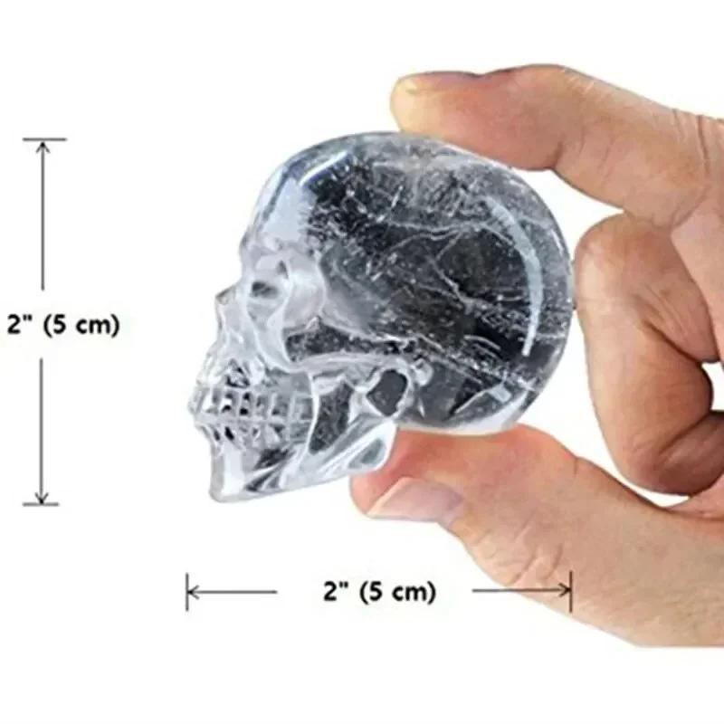 3D Skull Ice Block Mold Skull Shape Whiskey Ice Block Silicone Skull Ice Grid Ice Model Bar Creative Skull Silicone Ice Grid
