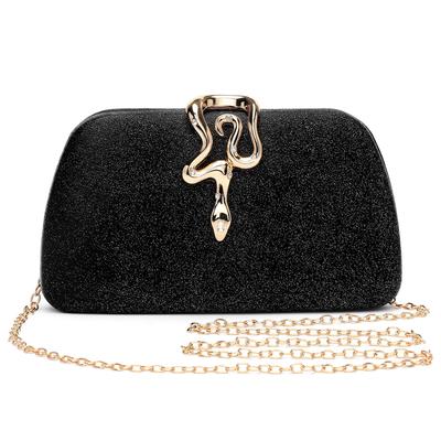 RNIEGA Women's Glitter Clutch Bag, Party Bag, Wedding Handbag, Perfect for Receptions and Weddings