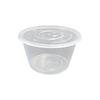1250ml Round Transparent Disposable Meal Box