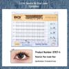 Eyelash Book: Adhesive-Free False Eyelashes - 10 Rows of Individual Upper & Lower Clusters for Beauty Makeup