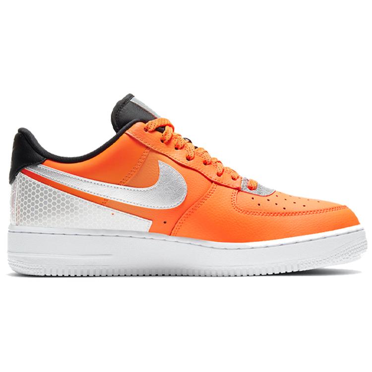 New Nike Air Force 1 Low 3M Total Orange CT2299-800