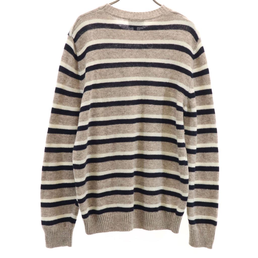 A.P.C. Border Pattern Long sleeve knit M Gurege Men's Used