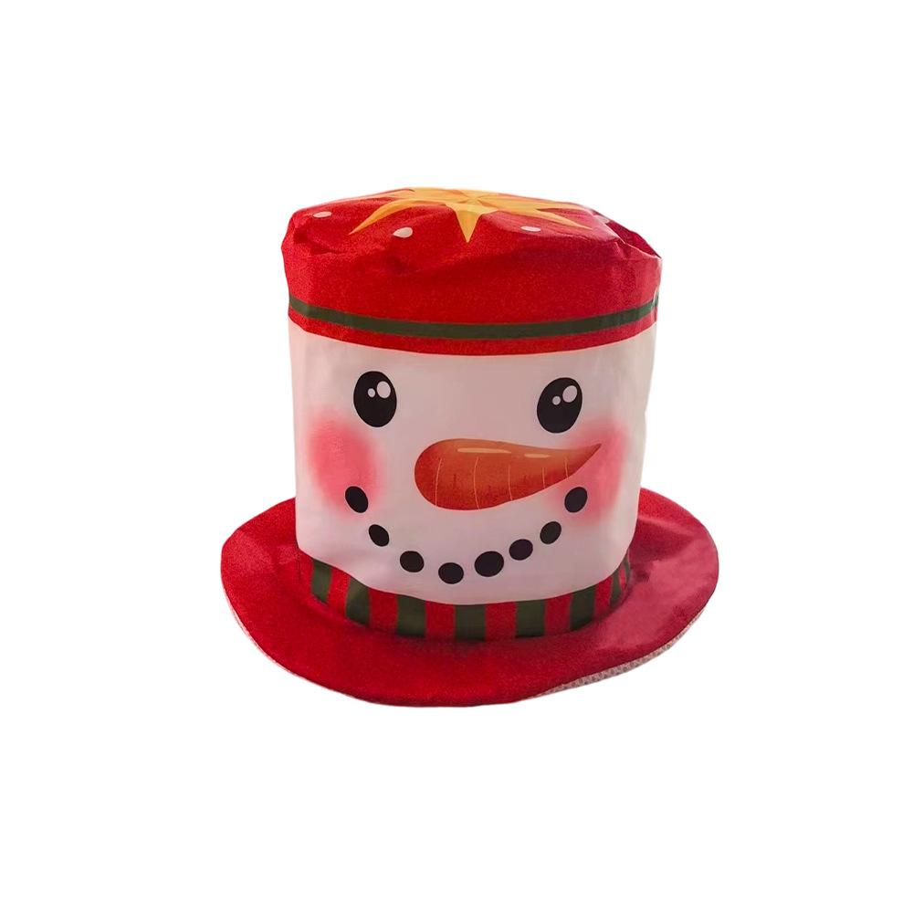 New American Christmas Hat Uncle Sam Hat Holiday Decoration Props Children's Cartoon Top Hat Top Hat